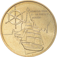 France, Token, Touristic token, Rouen - Armada, 2008, MDP, MS(63), Copper-nickel