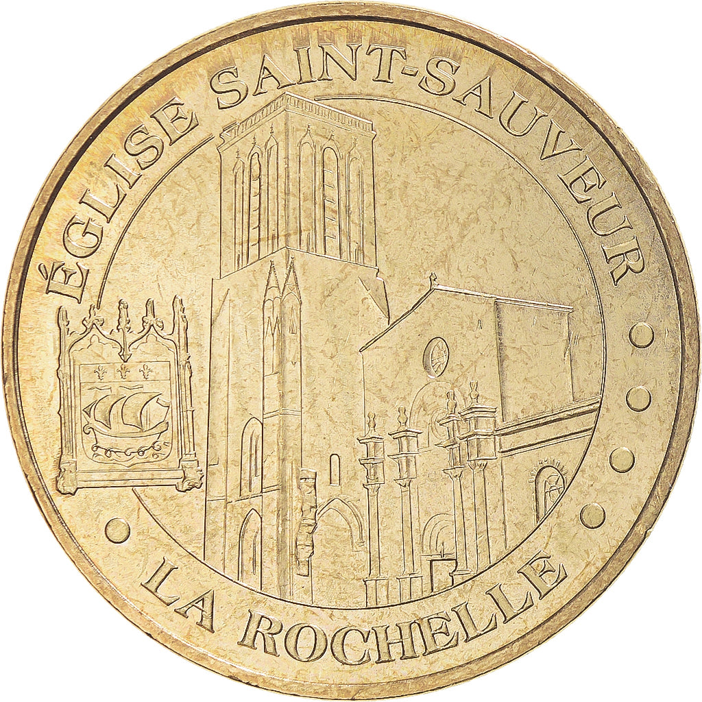 France, Token, Touristic token, La Rochelle - Eglise Saint-Sauveur, Arts &