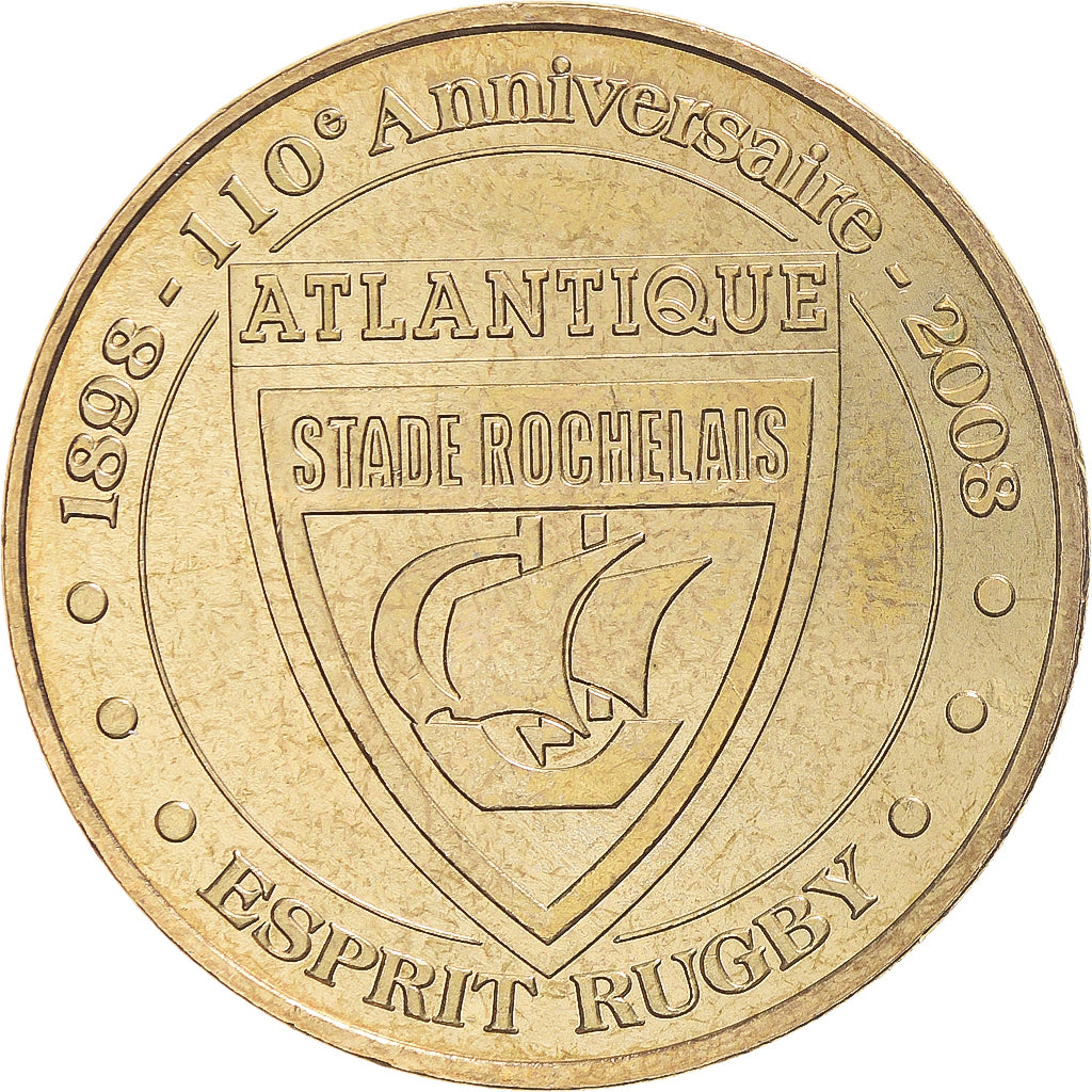 France, Token, Touristic token, La Rochelle - Esprit Rugby, Arts & Culture