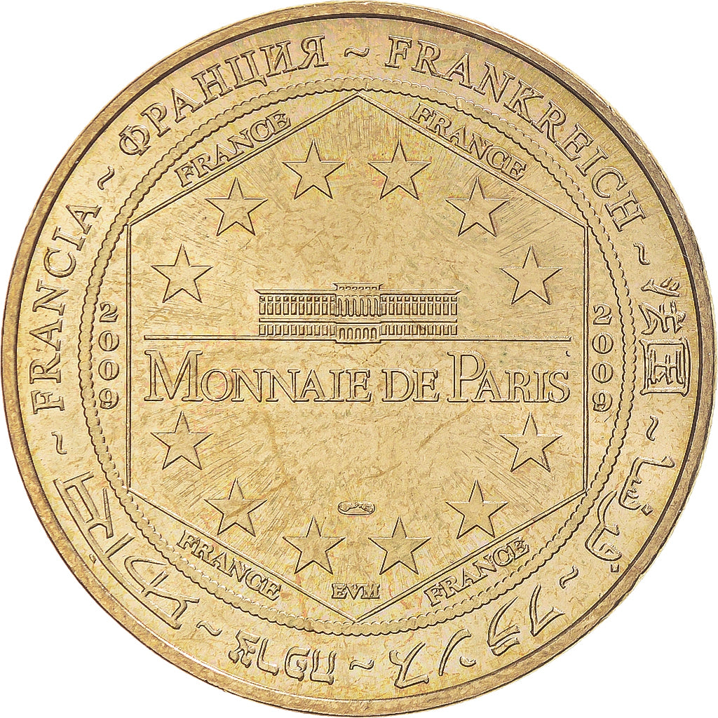 Francia, zeton, Jetón turístico, Paris - La Tour Eiffel n°5 - 120 ans, Arts &