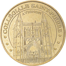 France, Token, Touristic token, Avignon - Collégiale Saint-Pierre, 2008, MDP
