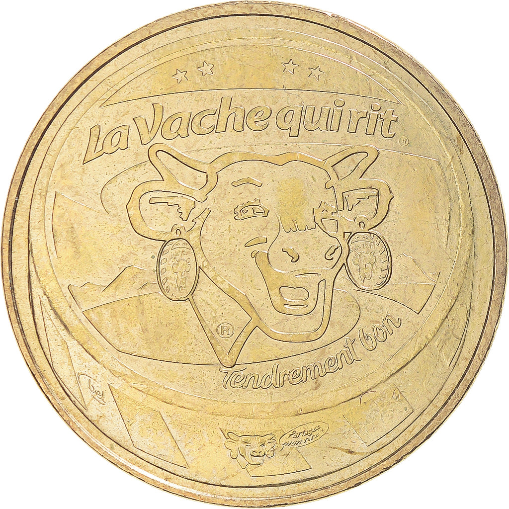 França, Token, Token turístico, Lons-le Saunier -  Vache qui rit n°2, 2009