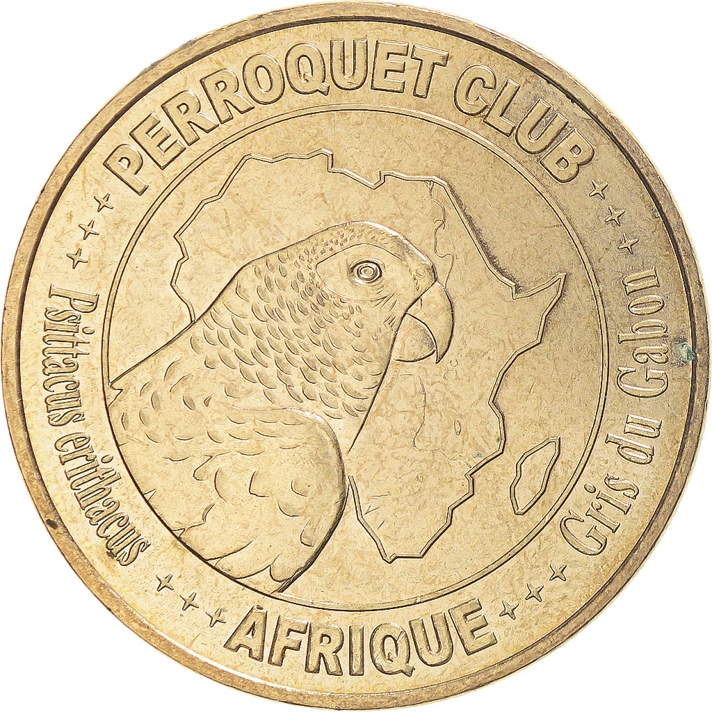Francia, zeton, Jetón turístico, Weitbruch - Perroquet Club n°2 - Afrique