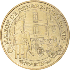 France, Token, Touristic token, MAISON DE RENDEZ-VOUS du XIXè - Paris, 2008