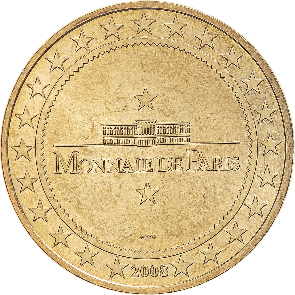 Francia, zeton, Jetón turístico, Marseille - Le tramway n°3, 2008, MDP, SC