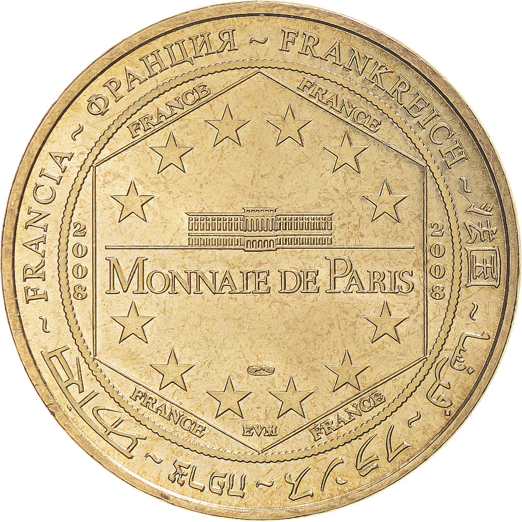 Francia, zeton, Jetón turístico, Briançon - Ville d'Art et d'Histoire, Arts &