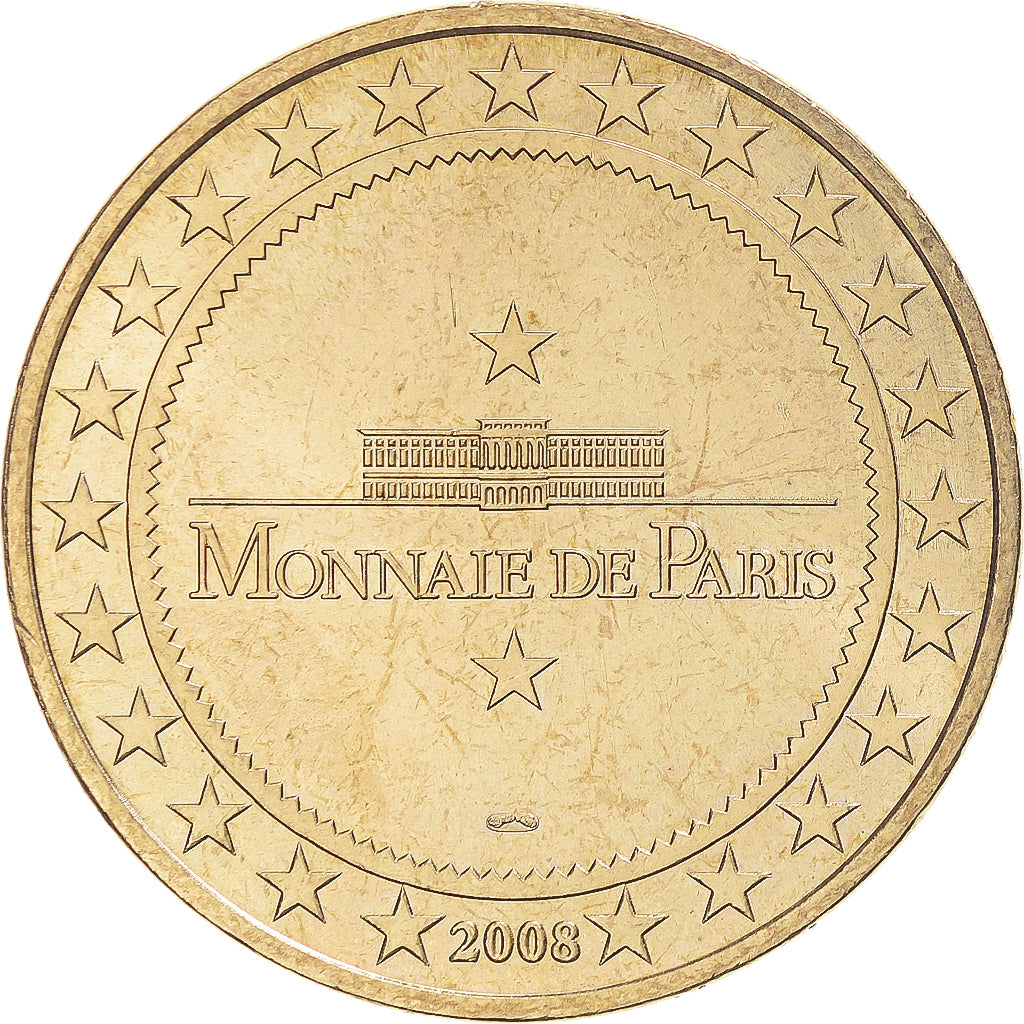 Francia, zeton, Jetón turístico, Valenciennes - Basilique du Saint-Cordon