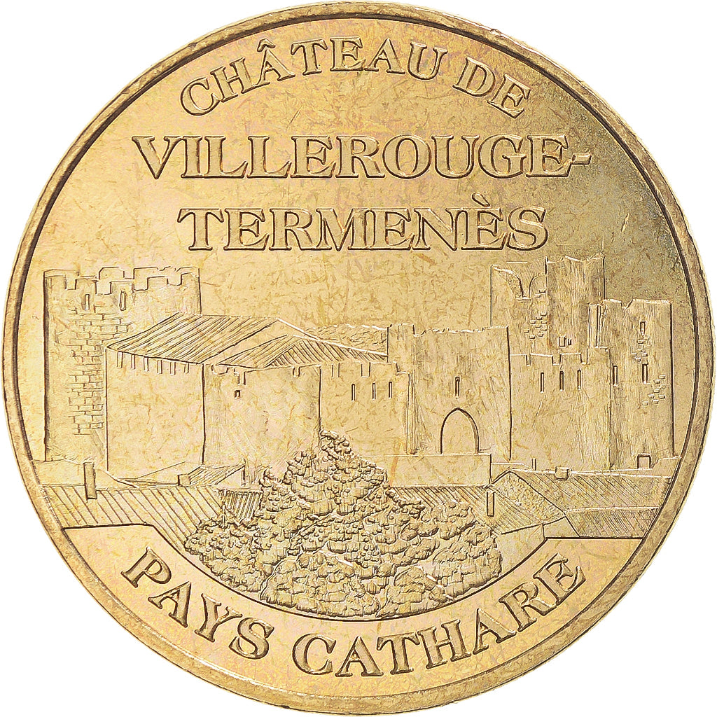 França, Token, Token turístico, 11/ Château de Villerouge-Termenès, Artes e