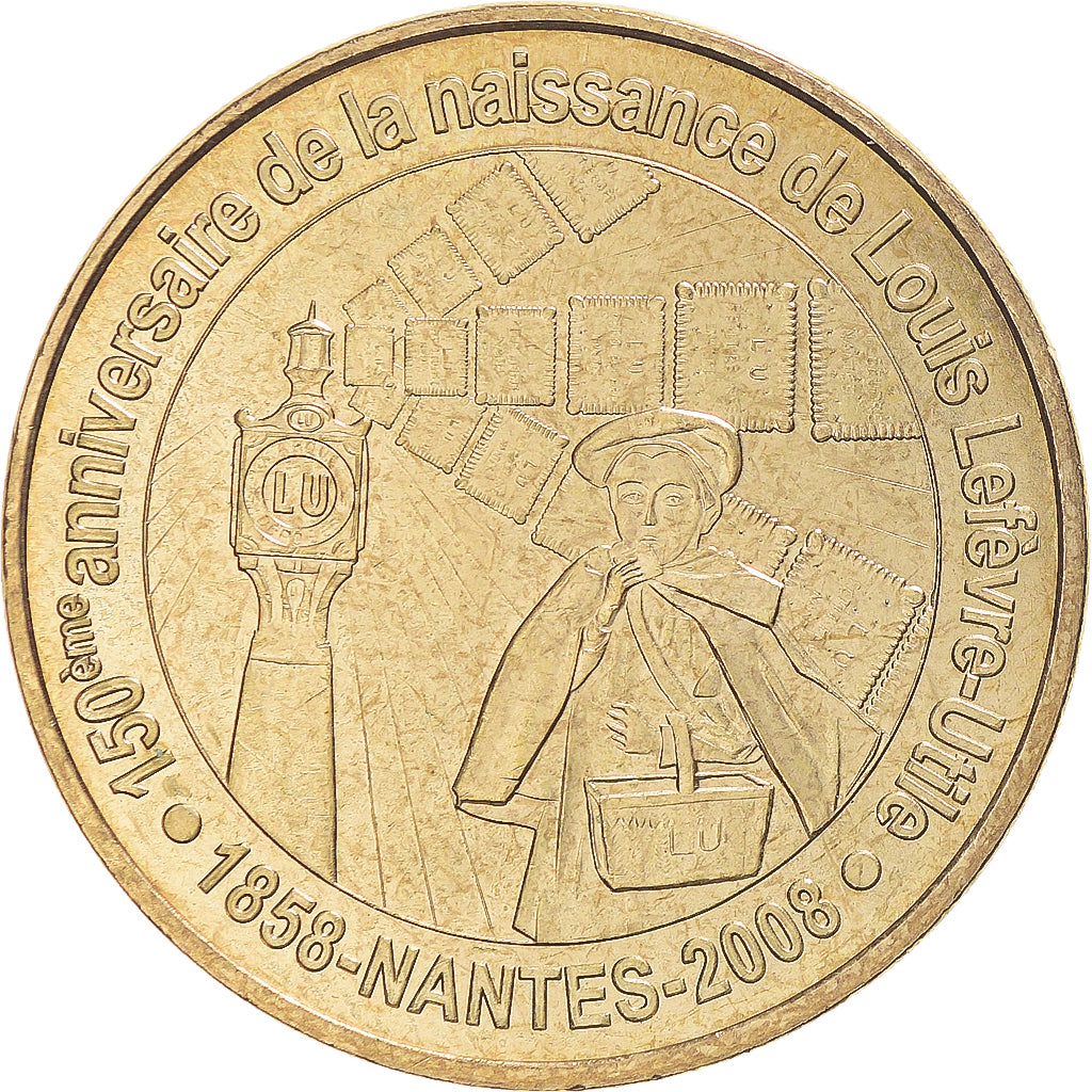 Frankreich, betaalpenning, Touristic token, 44/ Nantes - Louis Lefèvre-Utile