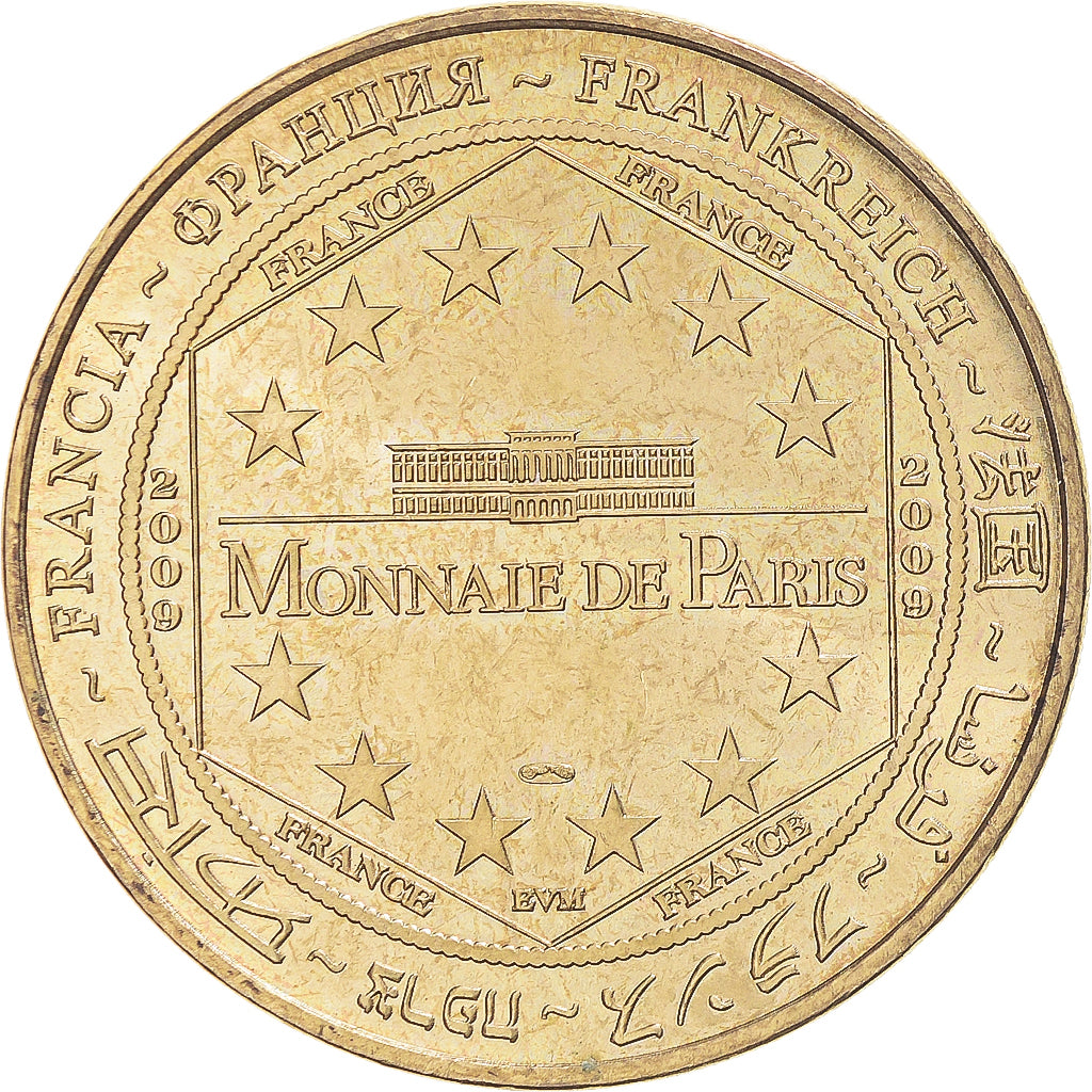 Francia, zeton, Jetón turístico, Saint-Amand-Montrond - Cité de l'or n°2