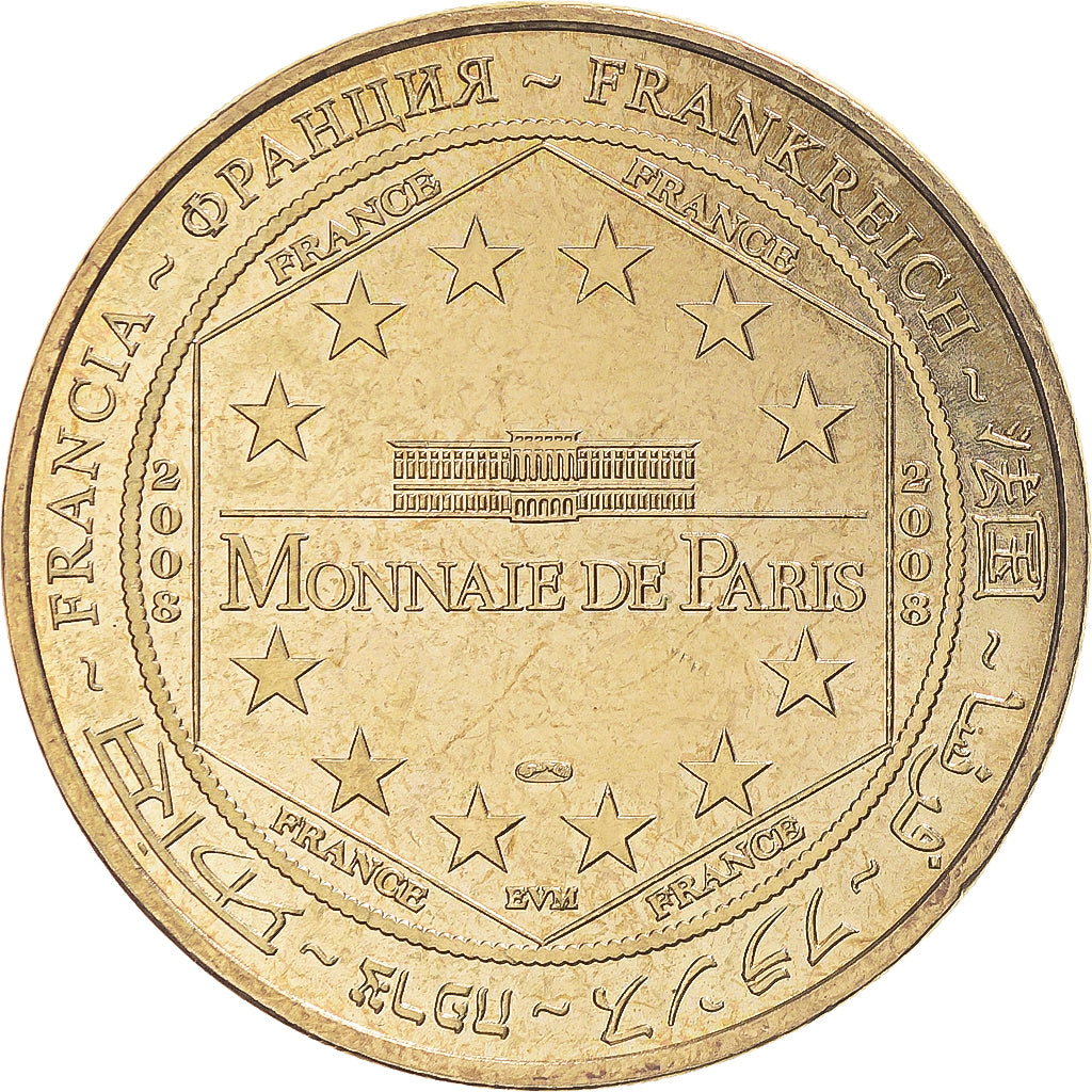 France, Token, Touristic token, Lyon - Grande Roue, Arts & Culture, 2008, MDP