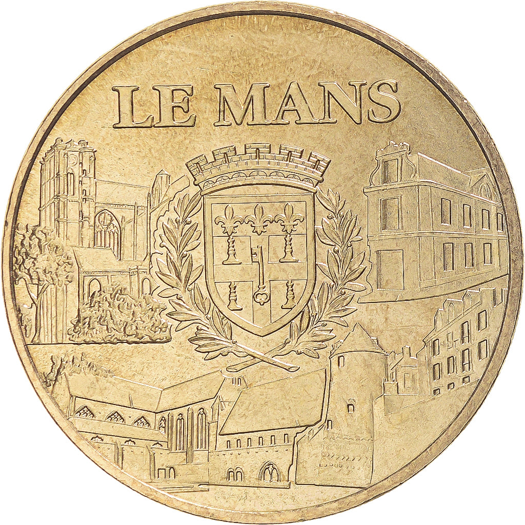 France, Token, Touristic token, 72/ Le Mans - Blason, 2009, MDP, MS(63)