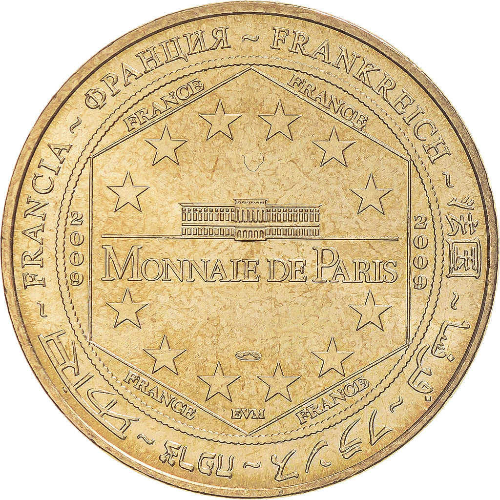 Francja, Token, Żeton turystyczny, 11/ Château d'Aguilar, 2009, Monnaie de