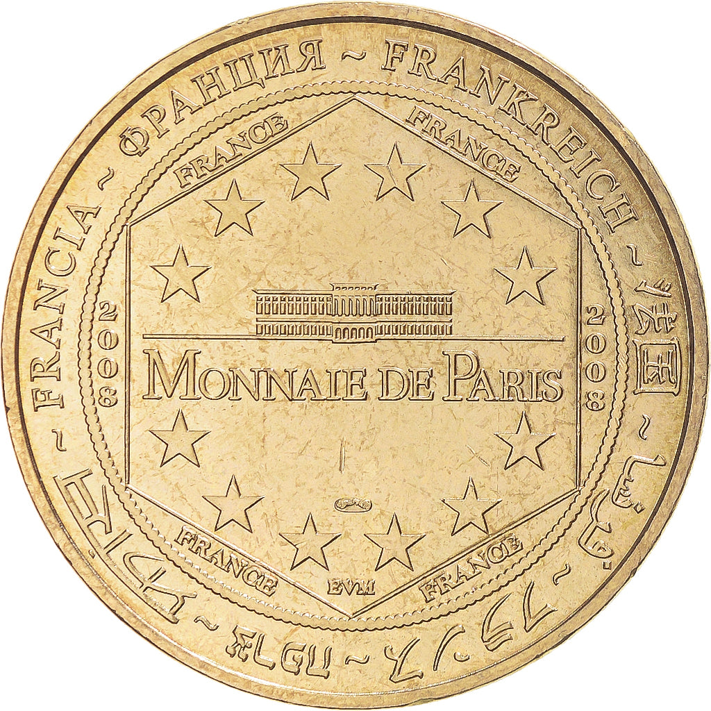 Francia, zeton, Jetón turístico, Le Bugue - Iguana Parc, Arts & Culture, 2008