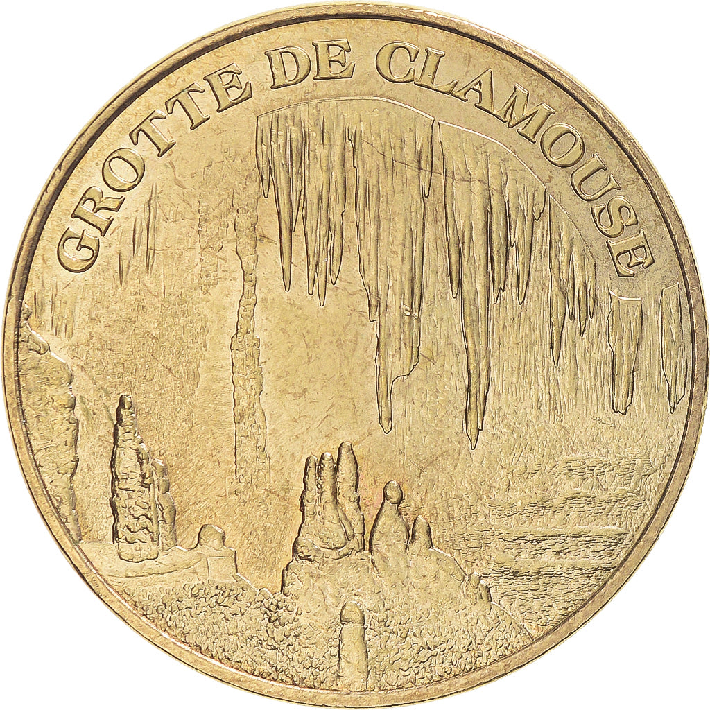 França, Token, Token turístico, 34/ Grotte de Clamouse, 2008, MDP, MS(63)