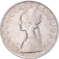 Coin, Italy, 500 Lire, 1958, Rome, VF(30-35), Silver, KM:98