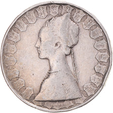 Coin, Italy, 500 Lire, 1958, Rome, VF(20-25), Silver, KM:98