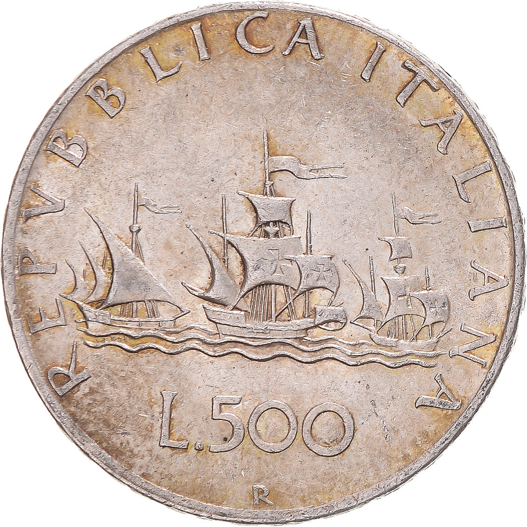 Moneta, Italia, 500 Lire, 1958, Rome, SPL-, Argento, KM:98