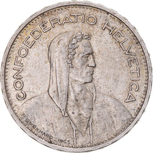 Coin, Switzerland, 5 Francs, 1933, Bern, VF(30-35), Silver, KM:40