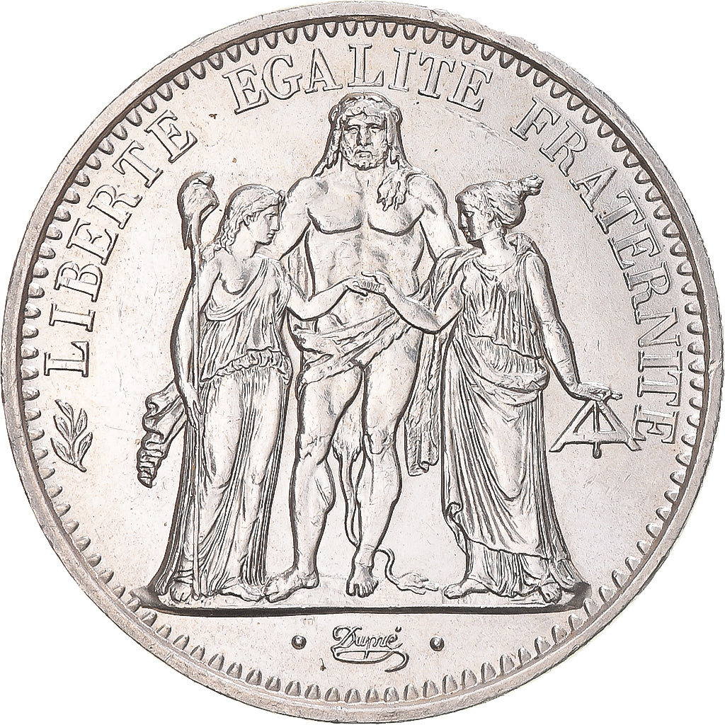 Coin, France, Hercule, 10 Francs, 1972, Paris, MS(63), Silver, KM:932