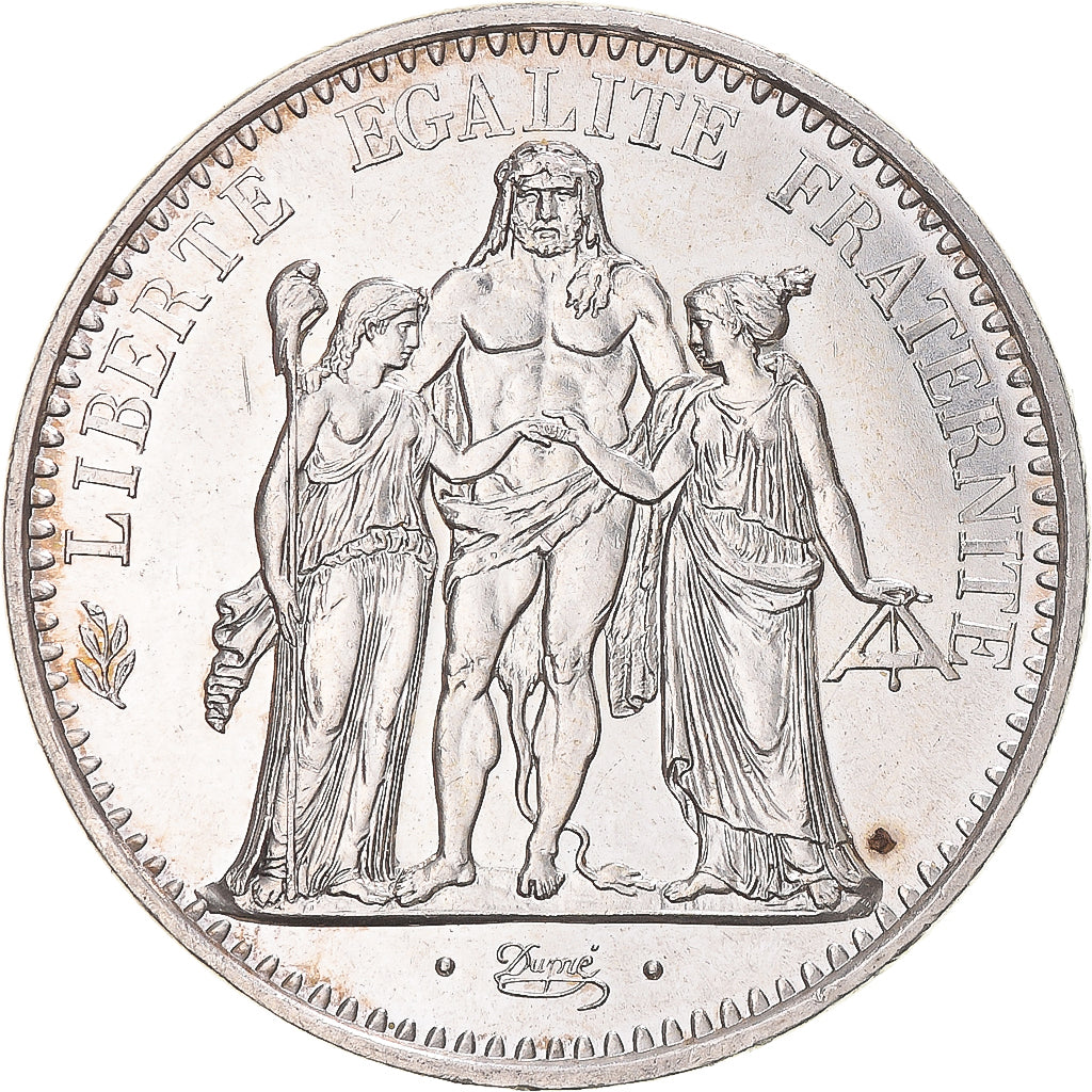 Coin, France, Hercule, 10 Francs, 1972, Paris, MS(63), Silver, KM:932