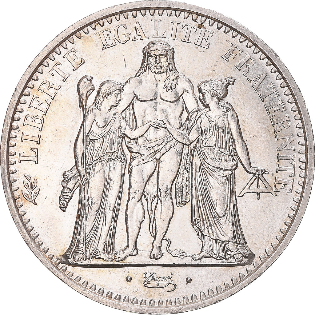 Coin, France, Hercule, 10 Francs, 1972, Paris, MS(60-62), Silver, KM:932