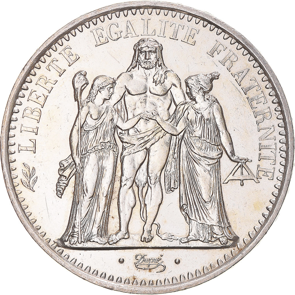 Moeda, França, Hercule, 10 Francs, 1969, Paris, AU(55-58), Prata, KM:932