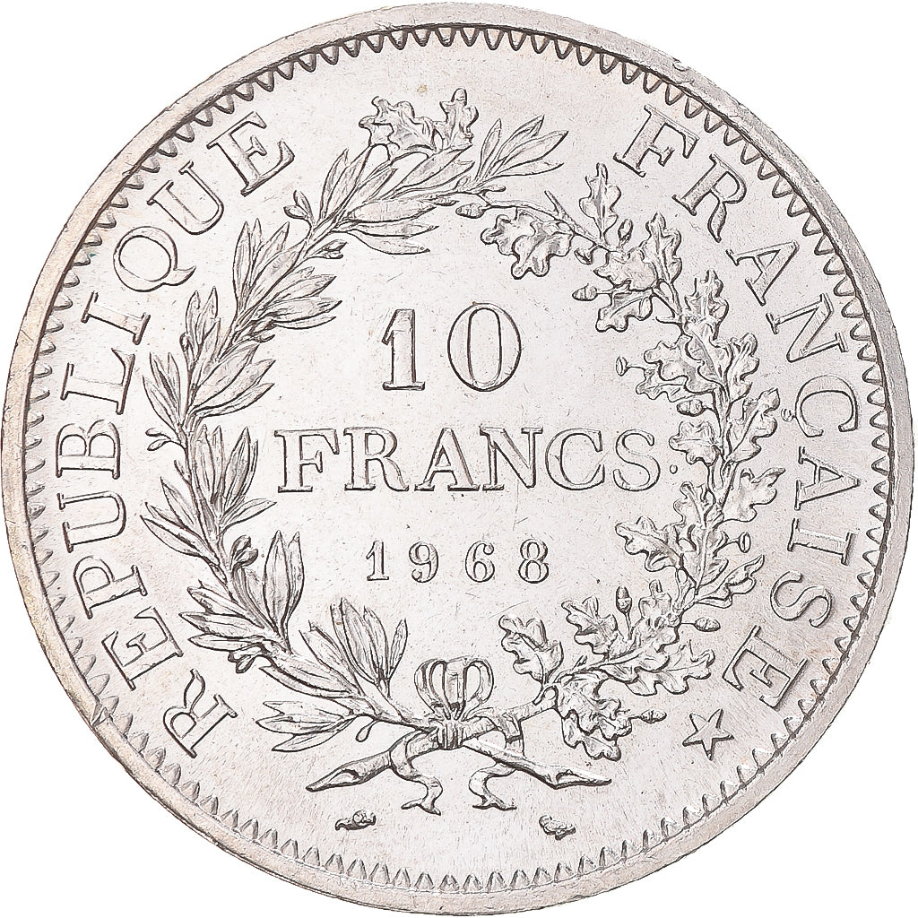 Monnaie, France, Hercule, 10 Francs, 1968, Paris, SUP, Argent, Gadoury:813
