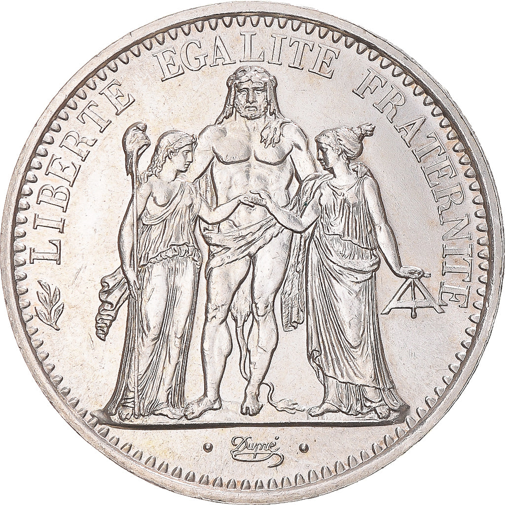 Coin, France, Hercule, 10 Francs, 1967, Paris, MS(60-62), Silver, KM:932