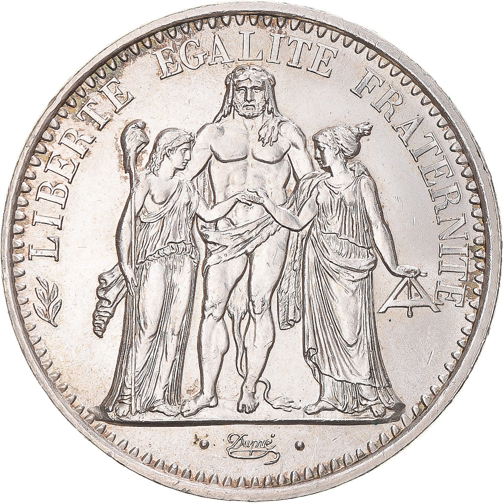 Coin, France, Hercule, 10 Francs, 1967, Paris, MS(60-62), Silver, KM:932