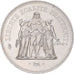 Coin, France, Hercule, 50 Francs, 1975, Paris, MS(63), Silver, KM:941.1