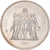 Moeda, França, Hercule, 50 Francs, 1976, Paris, MS(63), Prata, KM:941.1