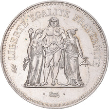 Coin, France, Hercule, 50 Francs, 1979, Paris, MS(60-62), Silver, KM:941.1