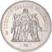 Coin, France, Hercule, 50 Francs, 1979, Paris, MS(60-62), Silver, KM:941.1