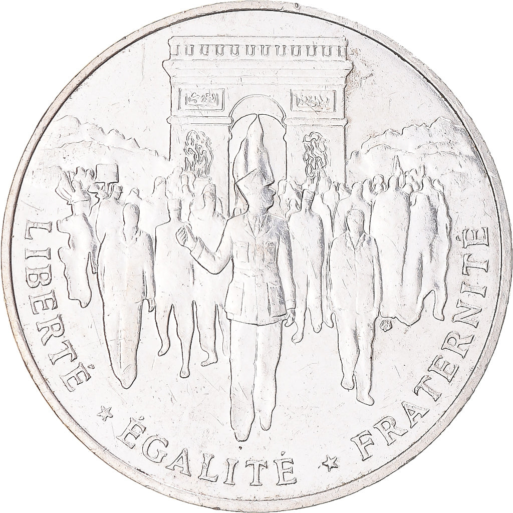 Monnaie, France, Libération de Paris, 100 Francs, 1994, SUP, Argent