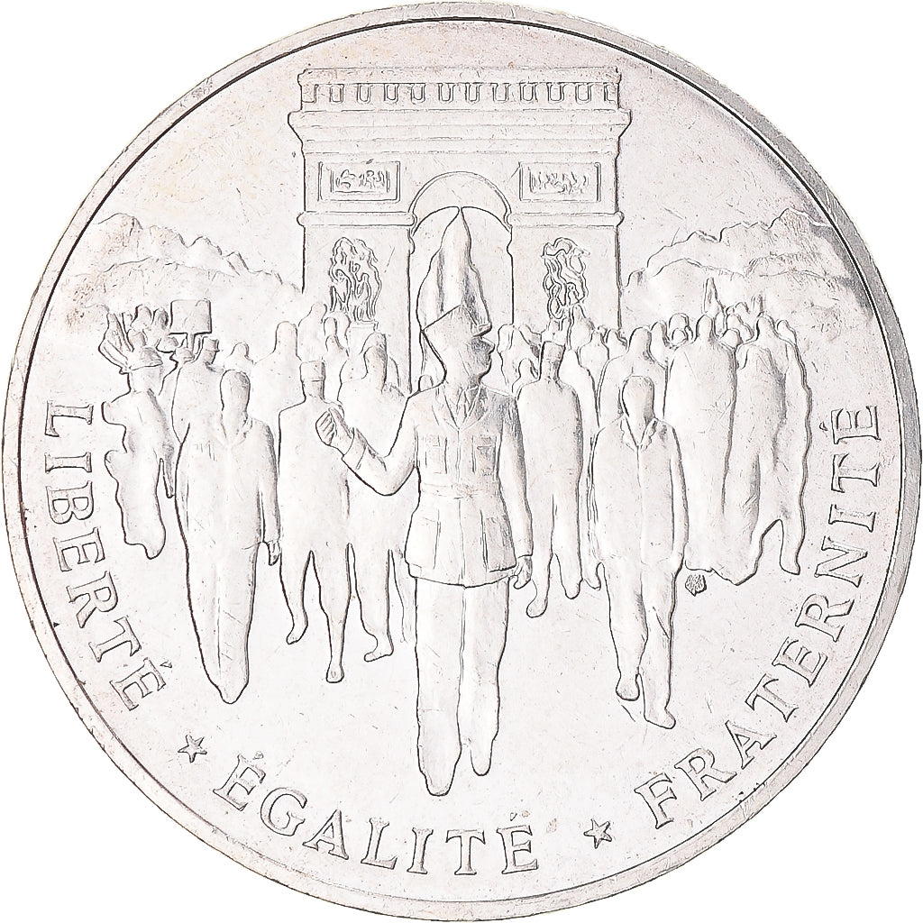 Monnaie, France, Libération de Paris, 100 Francs, 1994, TTB+, Argent