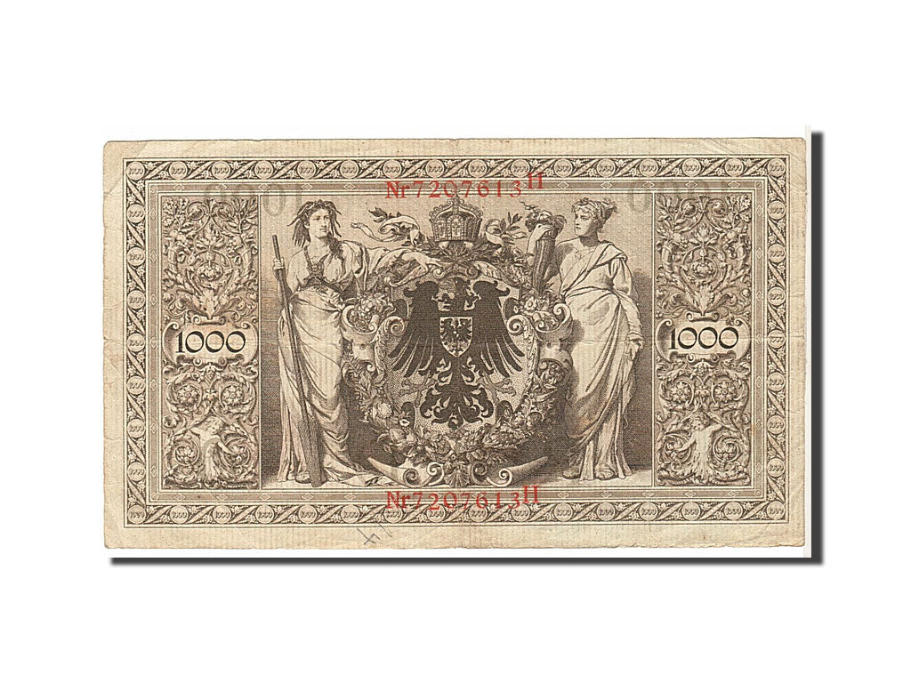 Germany, 1000 Mark, 1910, KM #44b, VF(20-25), 7207613H