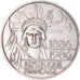Coin, France, Statue de la Liberté, 100 Francs, 1986, MS(60-62), Silver