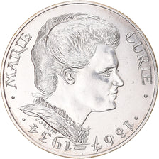 Coin, France, Marie Curie, 100 Francs, 1984, MS(60-62), Silver, Gadoury:899