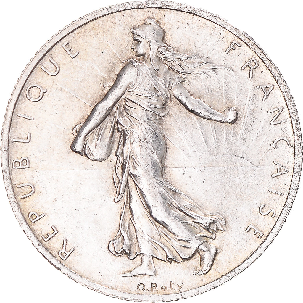 Coin, France, Semeuse, 2 Francs, 1914, Paris, MS(63), Silver, KM:845.1