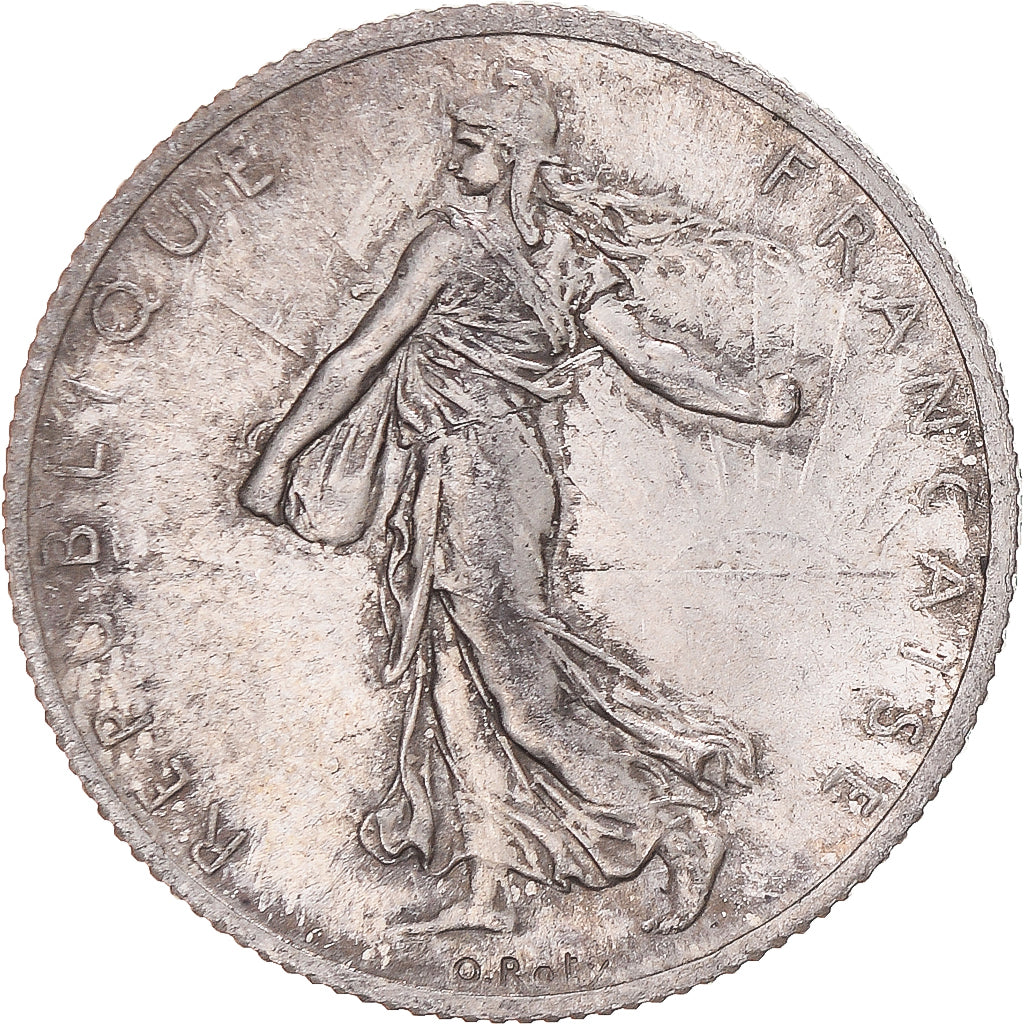 Coin, France, Semeuse, 2 Francs, 1914, Paris, MS(60-62), Silver, KM:845.1