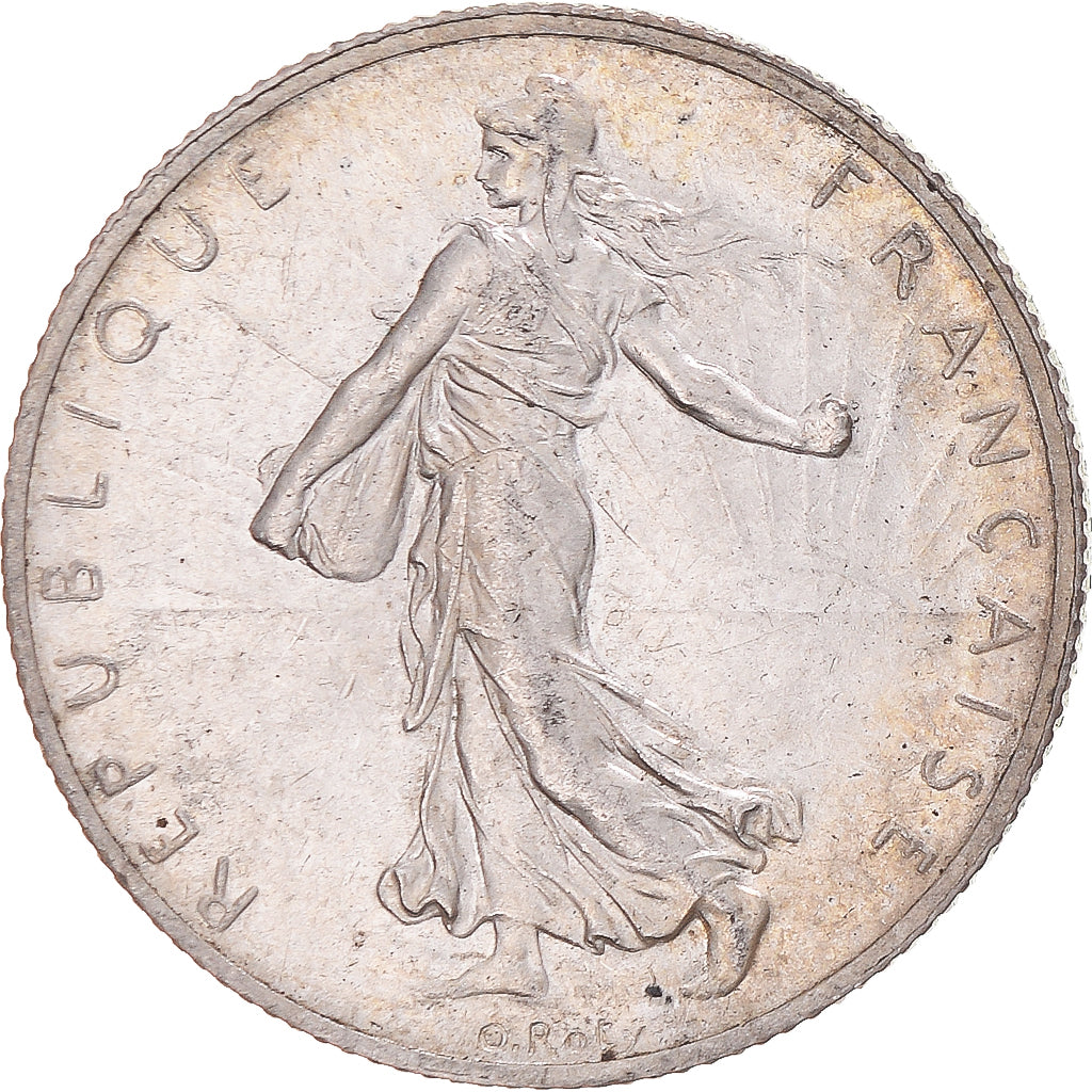 Coin, France, Semeuse, 2 Francs, 1914, Paris, MS(63), Silver, KM:845.1