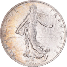 Coin, France, Semeuse, 2 Francs, 1915, Paris, MS(60-62), Silver, KM:845.1