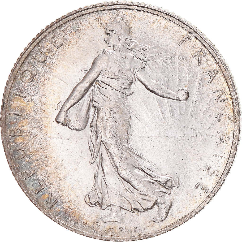 Coin, France, Semeuse, 2 Francs, 1915, Paris, MS(60-62), Silver, KM:845.1