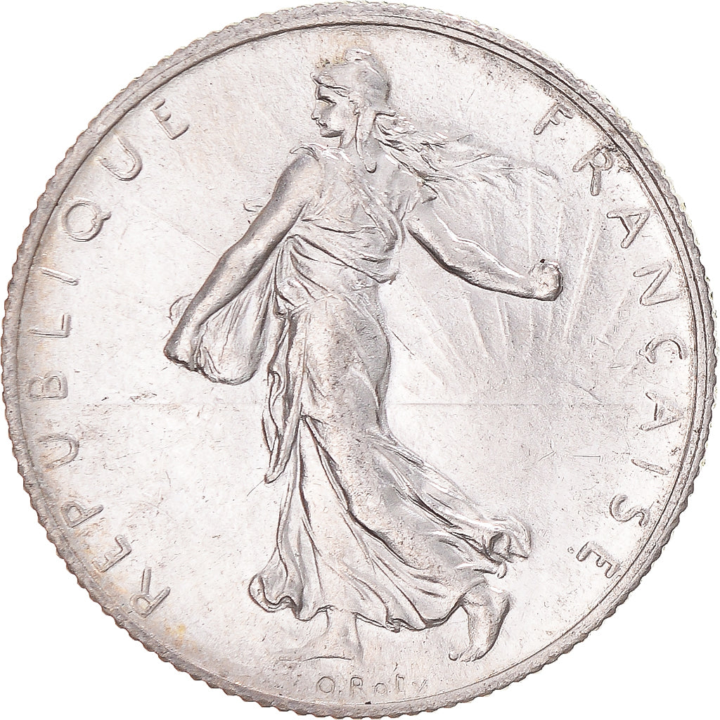 Münze, Frankreich, Semeuse, 2 Francs, 1915, Paris, VZ+, Silber, KM:845.1