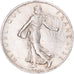 Coin, France, Semeuse, 2 Francs, 1916, Paris, MS(60-62), Silver, KM:845.1