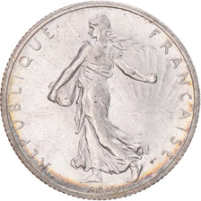 Coin, France, Semeuse, 2 Francs, 1916, Paris, MS(60-62), Silver, KM:845.1
