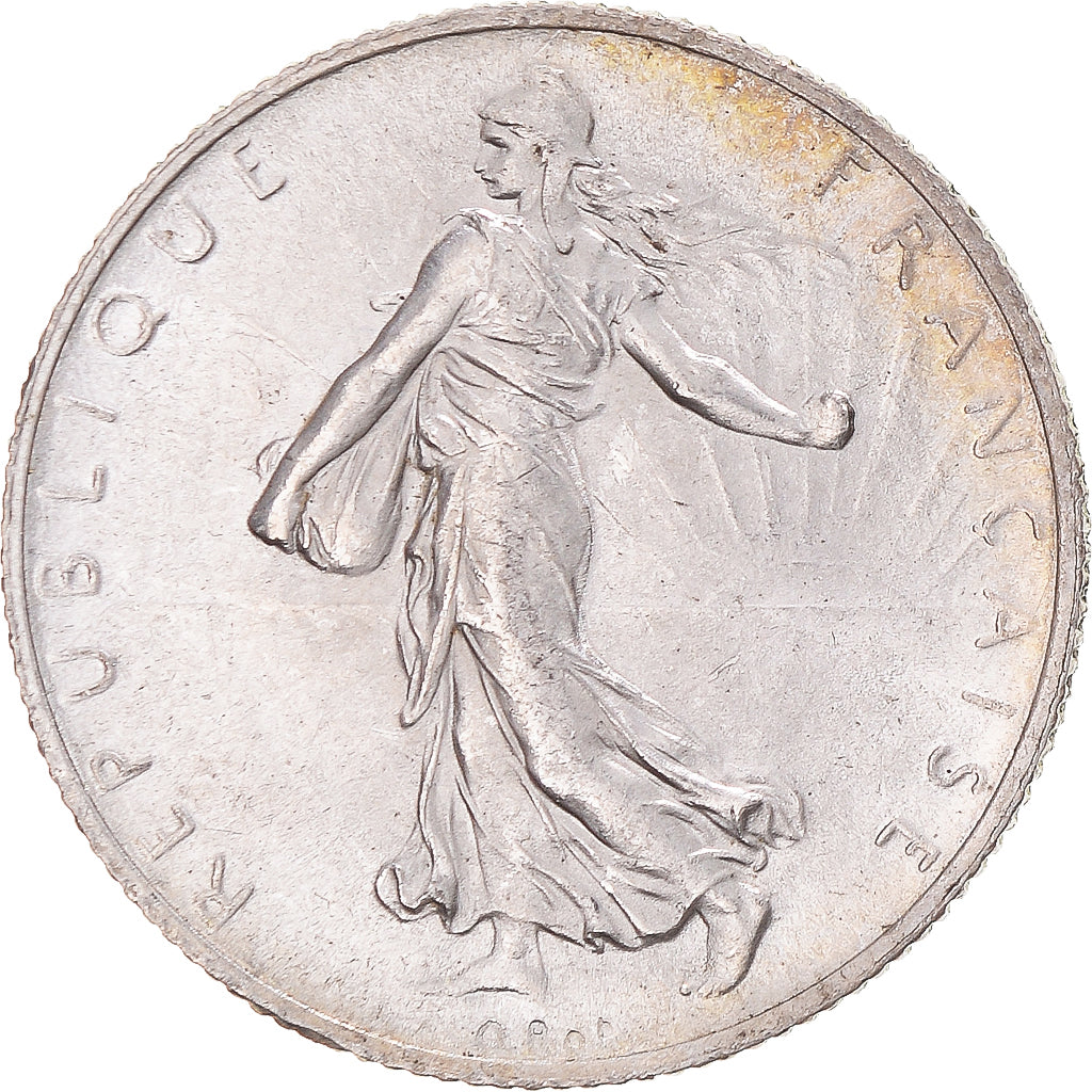 Monnaie, France, Semeuse, 2 Francs, 1916, Paris, SUP+, Argent, Gadoury:532