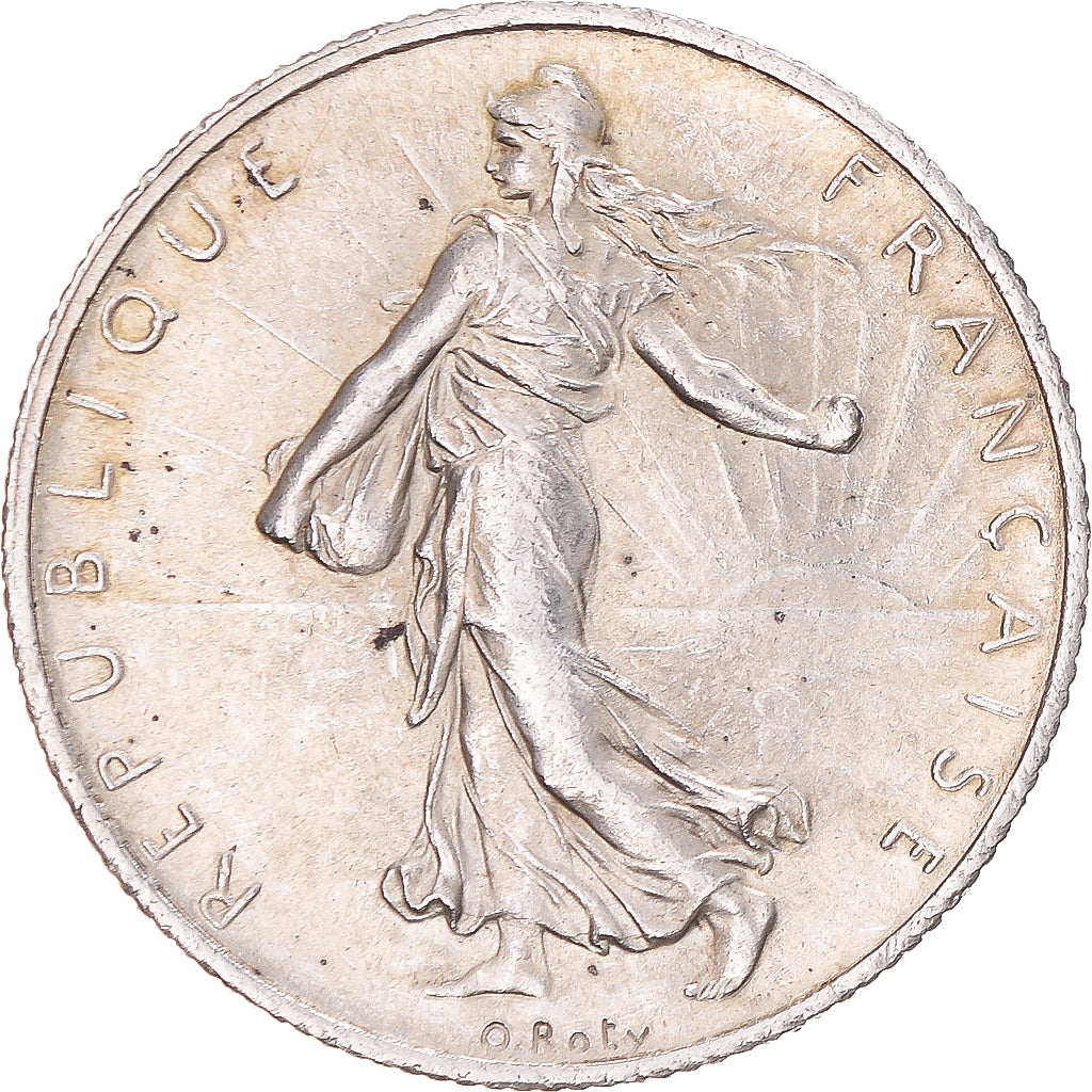 Monnaie, France, Semeuse, 2 Francs, 1916, Paris, SUP+, Argent, Gadoury:532