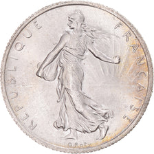 Coin, France, Semeuse, 2 Francs, 1917, Paris, MS(63), Silver, KM:845.1